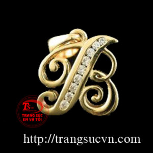 Giá Mặt Chữ B,Đặt Mặt Chữ B theo yêu cầu, mặt dây chữ B có giấy kiểm định vàng kèm theo Mặt dây chữ B. Bán toàn quốc