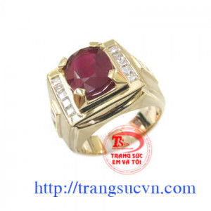 Nhẫn được chế tác trên chất liệu chính vàng 18k ( Vàng khi lên sản phẩm có kèm theo giấy kiểm định)