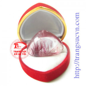 Thạch anh tóc đỏ cao cấp