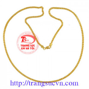 Dây chuyền vàng sang