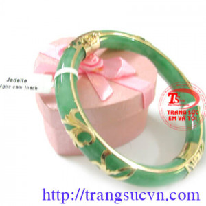 Vòng mọc thủy bọc vàng tây 10K