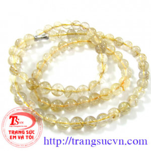 Bộ Chuỗi thạch anh tóc