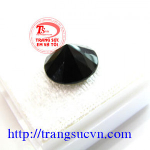 Viên Thạch Anh đen mài tròn