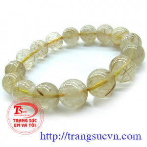 Thạch anh tóc nâu trong 14 ly