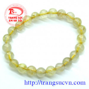 Vòng tay tóc trong 8 ly