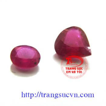 Mặt đá ruby đẹp