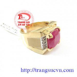 Nhẫn Ruby Cao Cấp