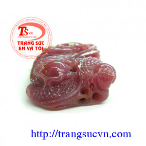 con rồng đá quý sapphire hồng, Con-rong-da-quy-sapphir-hong
