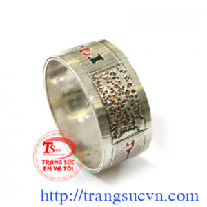 Bạc thái nhẫn nam