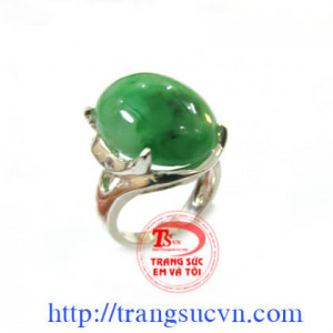 Nhẫn nữ cẩm thạch