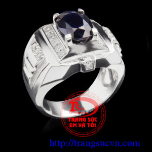 Nhẫn nam được thiết kế trên máy 3D - Tạo sáp nhẫn nam theo yêu cầu - Nhẫn nam gắn đá quý theo mệnh