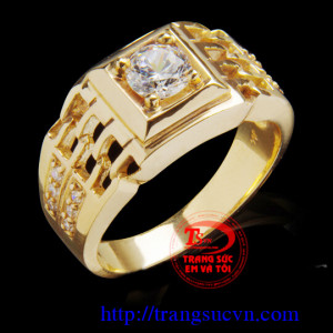 Nhẫn nam cao cấp,Nhẫn nam đá cao cấp vàng 14Knhẫn nam được phái mạnh ưa chuộng, Nhẫn Nam Vàng Tây,nhan nam vang tay, nhẫn nam đẹp.