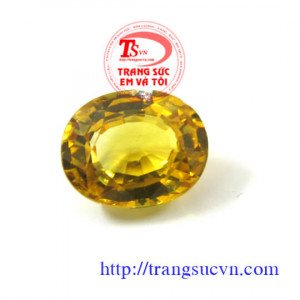 Yellow Sapphire 2,55 ct