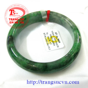 Lắc hẹ ngọc cẩm thạch kiểm định SJC