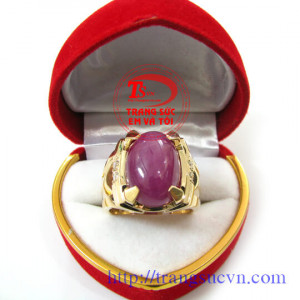 Ruby Lục yên Nhẫn Nam