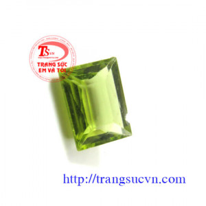 Đá Peridot Chữ nhật