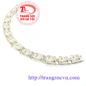 Lắc nam bạc cao cấp