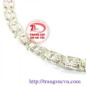 Lắc nam bạc cao cấp