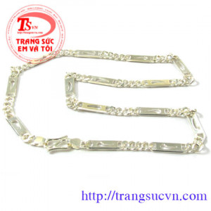 Dây bạc cao cấp nam