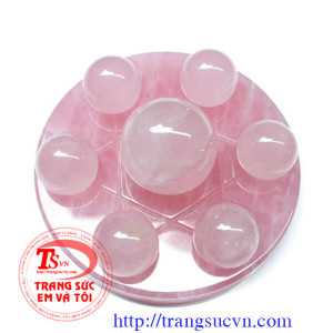 Bán Thất tinh trận thạch anh hồng,Giá Thất tinh trận thạch anh hồng giấy kiểm định Thất tinh trận thạch anh hồng bán toàn quốc Trangsucvn.com -Website chuyên Trang sức Nam Nữ. Vàng bạc, quý, ngọc. Có quý và vàng. Đặt hàng tại Sức Em Và Tôi theo yêu cầu