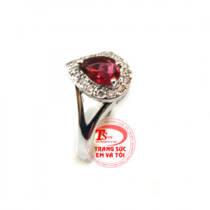 Nhẫn nữ đá thiên nhiên