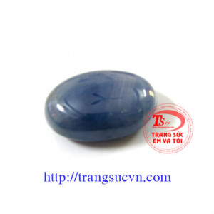 Mặt nhẫn nam Saphir lam