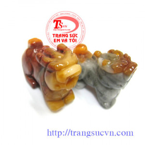 Đôi Tỳ Hưu ngọc đẹp