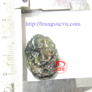 Phật qua âm ngồi,sapphire Di linh