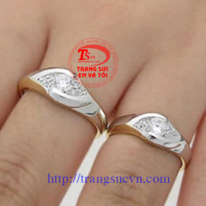Nhẫn cưới hột xoàn