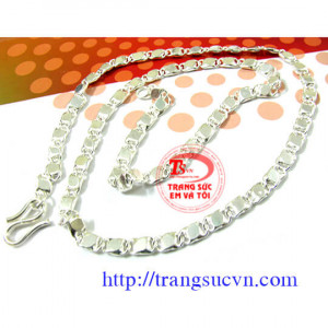 Dây chuyền bạc nam