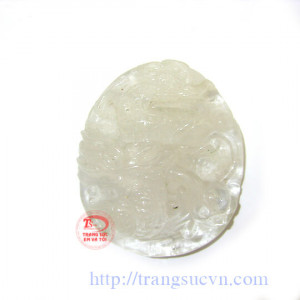 Mặt rồng thạch anh trắng