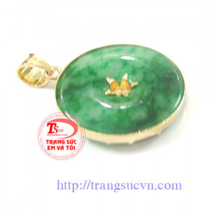 Mặt dây nam hình rồng vàng 14K