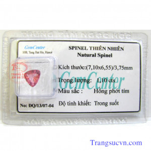 Spinel hồng-kiểm định