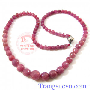 Chuỗi vòng cổ ruby