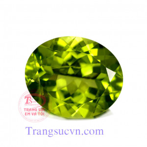 Đá peridot vuông gối