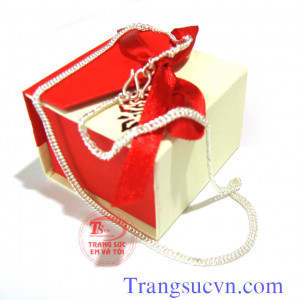 Dây chuyền bạc nữ