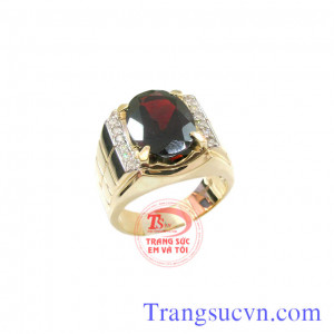 Bán Nhẫn granat nam,Giá nhan granat nam Có giấy kiểm định® Nhẫn granat nam bán nhan granat nam toàn quốc Trang Sức Em và Tôi chuyên Trang sức Nam Nữ.Vàng bạc,quý,ngọc.Đặt hàng theo yêu cầu