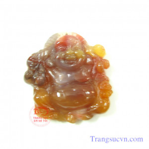 Phật di lặc màu vàng, nâu đất 