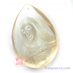 Chúa Giê Su Tỏ Trái Tim   Được tạc trên chất liệu đá thạch anh tóc thiên nhiên.  Có giấy kểm định đá quý kèm theo sản phẩm.