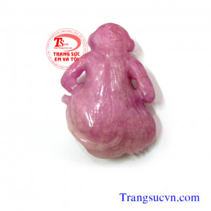 Ruby hình khỉ-tuổi thân 12 con giáp