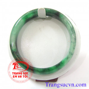 Vòng cẩm thạch xanh xám