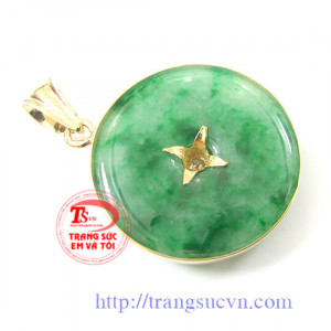 Đồng xu bọc vàng tây 14k