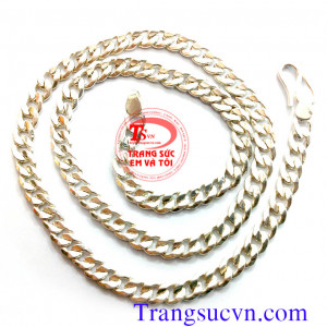 Dây chuyền bạc nam đẹp giá Dây chuyền bạc nam đẹp bán Dây chuyền bạc nam đẹp toàn quốc công ty trang sức em và tôi nhận đặt Dây chuyền bạc nam đẹp theo yêu cầu