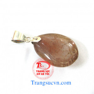 Mặt thạch anh cát đẹp hiên nhiên được chế tác trên chất liệu:  - Đá thạch anh cát c thiên nhiên 100%  - Móc được làm bằng bạc ta  - Bán toàn quốc  - Thanh toán an toàn  - Giao hàng tận nơi và thanh toán khi nhận hàng