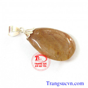 Mặt thạch anh tóc móc bạc Mặt thạch anh tóc thiên nhiên được chế tác trên chất liệu:  - Đá Thạch anh tóc thiên nhiên 100%  - Móc được làm bằng bạc ta  - Bán toàn quốc  - Thanh toán an toàn  - Giao hàng tận nơi và thanh toán khi nhận hàng.