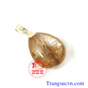 Mặt đá thạch anh tóc Mặt thạch anh tóc thiên nhiên được chế tác trên chất liệu:  - Đá Thạch anh tóc thiên nhiên 100%  - Móc được làm bằng bạc ta  - Bán toàn quốc  - Thanh toán an toàn  - Giao hàng tận nơi và thanh toán khi nhận hàng.