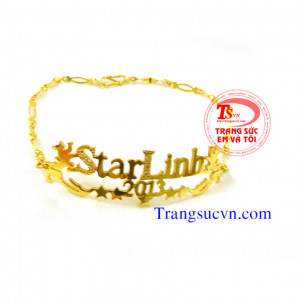 Lắc tay chữ vàng tây,lac tay chu vang tay bán Lắc tay chữ vàng tây,lac tay chu vang tay có giấy kiểm định vàng tây.Lắc tay chữ vàng tây,lac tay chu vang tay