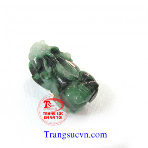 Tỳ hưu đá cẩm thạch nhiên nhiên Tỳ hưu ngọc cẩm thạch thiên nhiên  Tỳ hưu Jadeite Tỳ hưu ngọc jadeite đẹp