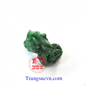 Tỳ hưu mặt nhẫn nữ nhỏ Tỳ hưu mặt dây chuyền nam ngọc phỉ thúy Tỳ hưu đá cẩm thạch nhiên nhiên Tỳ hưu ngọc cẩm thạch thiên nhiên  Tỳ hưu Jadeite  Chất liệu: Ngọc cẩm thạch nhiên nhiên ( Natural Jadeite)  Tỳ hưu cẩm thạch ( Tỳ hưu phỉ thúy )  Tỳ hưu có GIẤ