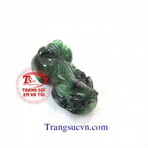 Tỳ hưu ngọc thiên nhiên Tỳ hưu ngọc jadeite Tỳ hưu mặt dây chuyền nam ngọc phỉ thúy Tỳ hưu đá cẩm thạch nhiên nhiên Tỳ hưu ngọc cẩm thạch thiên nhiên  Tỳ hưu Jadeite  Chất liệu: Ngọc cẩm thạch nhiên nhiên ( Natural Jadeite)  Tỳ hưu cẩm thạch ( Tỳ hưu phỉ 
